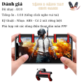 Nút kẹp điện thoại GADO nút bắn game PUBG hỗ trợ 4 ngón chơi game tiêu diệt đối thủ nhanh.