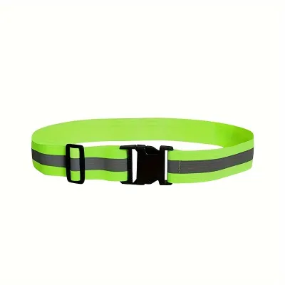 Sports Reflective Safety Belt Running CyclingOutdoor AdjustableElasticWaistband Night Activities