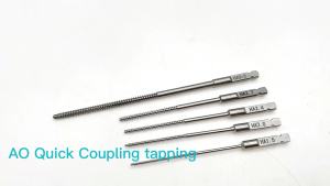 KITA Stainless Steel Bone Tap AO Quick Coupling Autoclaveable Orthopedic Surgery Instrument pet