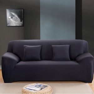 1/2/3/4 Seater Elastic L-shape sofa cover Protector for Regular Slipcover Seat Cover Sofa Cushion Cover