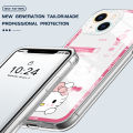 Hontinga Casing Case For Xiaomi Redmi A5 14C A3 13C 5G 12C 10C 11A 7 8 9T A1 A2 13 Case Transparent Clear Case Cute Hello Kitty Soft Silicone Rubber Cases Back Cover Phone Casing Softcase For Girls. 