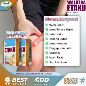 Obat Nyeri Lutut Asam Urat Rematik Pegal Linu Kebas Kesemutan Syaraf Kejepit Susu Kaming Etaku Asli