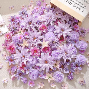 【1-3 Days Delivery】20/50Pcs Multicolor Mixed Artificial Flowers Silk Rose Fake Flowers for Home Decor Wedding Decoration DIY Craft Garland Bouquet
