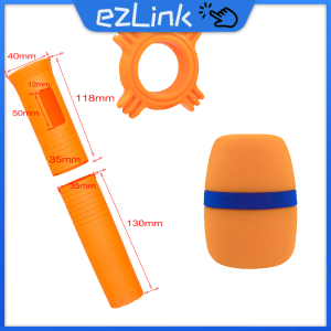 3Pcs/Set Microphone Silicone Handle Covers Mic Parts Mic Protection Bottom Rod Sleeve For Mic