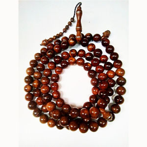 Tasbih Kokka BERSERTIFIKAT Bulat 99 Diameter Besar 10mm Kaukah Kaoka Bonus parfum&gelang koka (PO)