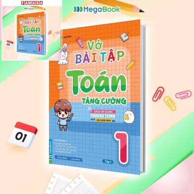 Fahasa - Sách - Vở Bài Tập Toán Tăng Cường 1 Tập 1