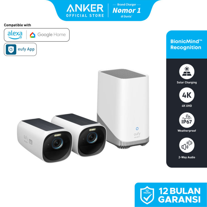 Anker Eufy eufyCam S330 2-Cam Kit Eufy eufyCam S330 2-Cam Kit | 屋外用