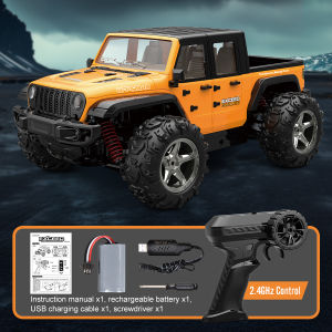 JDD[Fast Delivery][Original Available] JJRC c8819 1:20 RC climbing car 35 km/h 2.4g 4x4 off-road full proportional control monster truck for children and toy car