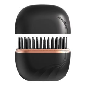 JON09 USB Charging Wireless Bangs Comb Cordless Fast Heating Hair Styling Iron Convenient Rechargeable Mini Straight Hair Brush Travel