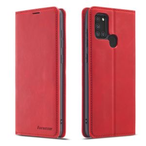 For Samsung Galaxy A02 A11 A21S A31 A51 A71 A81 A91 Note 10 Lite S10 Lite Phone Case Magnetic High Quality Leather Wallet Card Slot Flip Cover Casing