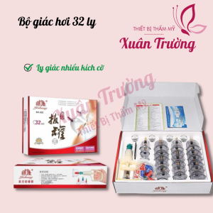 Bộ giác hơi 32 ly không dùng lửa dùng trong đông y spa tmv