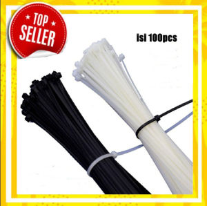 (100 pcs) Kabel Ties/Kabel Tis/Cable Tis / Tali Kabel Ukuran 2.5x100mm