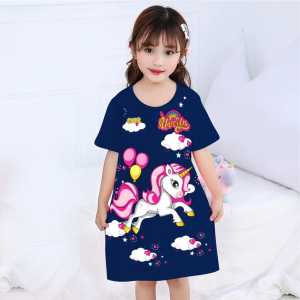 DASTER Anak Motif UNICRON Dress 2-12 Tahun