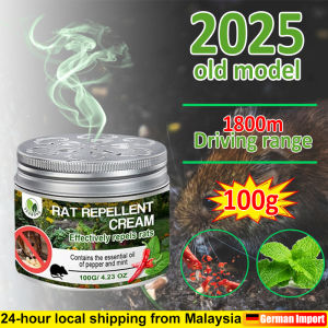 【 1 bottle is enough for 50 years 】 rat repellent Cream rat killer rat trap rat poison bait Safe & Non-toxic Natural 100% Effective Home/Kitchen/Toilet/Car 老鼠药