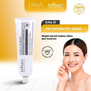 ERHA Simply Remove 60 gr - Krim Pembersih Wajah & Make Up Cleanser Gel Tanpa Air
