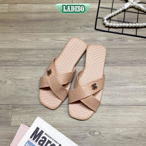 Dép thời trang nữ quai chéo đính charm sang trọng LADISO - TT435