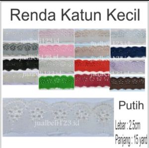 Renda Katun  Lubang 5 / Renda Katun 1494 Kecil  / Lubang 5