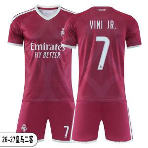 AE Real Madrid football jersey set c Luo 7 Mbappes home and away sports competition training uniforms for boys and girls