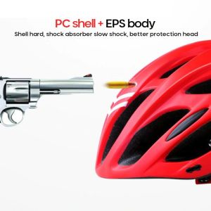 ARAFURA - Bikeboy Helm Sepeda Ultralight Bicycle Helmet + Tail Light LED - AM42