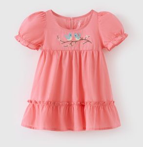 (9-21kg) Váy thô tay cánh tiên bé gái Rabity đầm váy hai dây váy thun đuôi cá chất cotton thoáng mát cho 93464