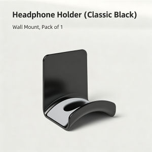 Headphone Stand Headset Holder - Adhesive Gaming Earphones Hanger Universal Desk Wall Mount Hook