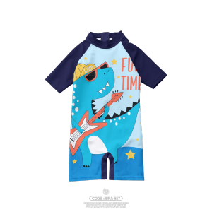 Baju renang anak laki laki diving  premium motif dinosaurus dan paus untuk anak 1 sampai 8 tahun