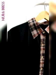 NURA DRESS BY ZVEZDA INDONESIA sister brand SABINABYSELLY (size jumbo)