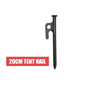 spot goods40-30-20cm Peg Stake Camping Peg Outdoor Ground Nail Tent Peg Flysheet Peg Stake Nail camp nail