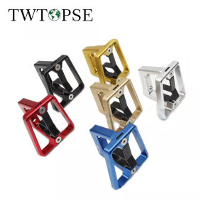 TWTOPSE Bike Bicycle Front Bag Carrier Block Bracket For Brompton 3Sixty Pikes Folding Bike Bicycle S Bag Basket FCB Holder Rack CNC CB-03 Aceoffix Parts