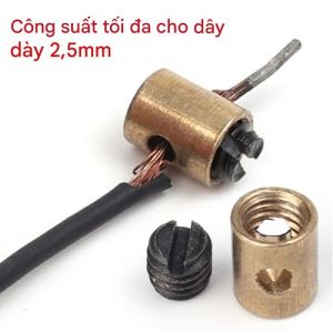 Bộ 5 Con Ốc Lõi Dây Van Phanh Cỡ Đây 2.0mm Dùng Thay Thế Chốt Dừng Dây Cáp Ga Xe Đạp Xe Máy Tiện Dụng