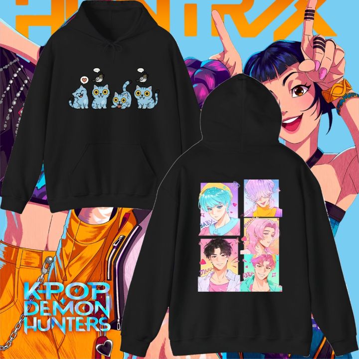 Hoodie Kpop Demon Hunters Kpop Huntrix Shirt Rumi Zoey Mira