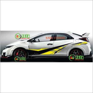 STICKER CUTTING STRIPING BODY SAMPING MOBIL HONDA CIVIC CUTTING STIKER VARIASI TERKEREN
