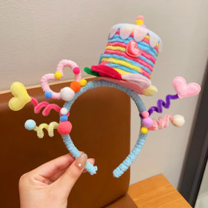 【Blazed】COD ที่คาดผม ที่คาดผมวันเกิด องตกแต่งงานปาร์ตี้ ของขวัญวันเด็กแต่งตัว การตกแต่งวันเกิดของเด็กหญิง