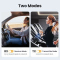 UGREEN Bluetooth 5.2 Transmitter and Receiver 2 in 1 Wireless 3.5mm Bluetooth Adapter, Dual Devices Simultaneously, Aux Bluetooth Audio Flight Entertainment Car Adapter Compatible with TV Car Home Stereo System Headphones. 