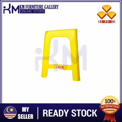 KM Furniture PS703 Grad A Quality Plastic Stool /Plastic Chair / Kerusi Plastik - 3V Quality Product