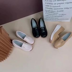 Genuine Soft Leather Round Toe Matsuke Sole Cross Tie wedge Shoes for WomenA88