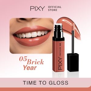 Pixy Time To Gloss - Pigmented Lip Gloss Ringan Tahan Lama