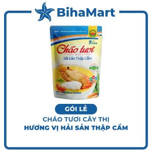 [GÓI LẺ] - CÂY THỊ - Cháo tươi Cây Thị hương vị Hải sản thập cẩm Cháo tươi hải sản thập cẩm Cây Thị ăn liền(240g/gói)