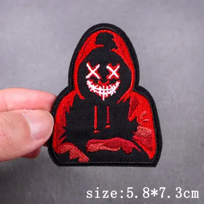 Sticker ủi nhiệt thêu logo Hip Hop Sexy - Miếng dán trang trí quần áo ba lô N106