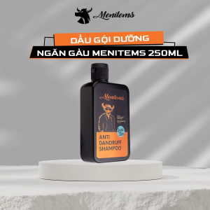 Bộ đôi Dầu gội dưỡng ngăn gầu và Tinh dầu dưỡng tóc Menitems giảm ngứa hết nhờn phục hồi tóc hư tổn hương nước hoa