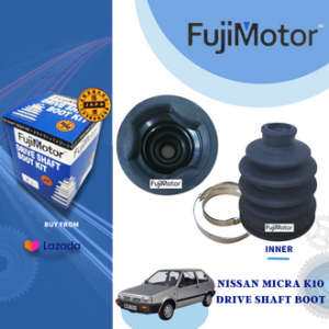 DIRECT KILANG Nissan Micra K10 Drive Shaft Boot CV Boot Cover ***FUJIMOTOR***(Drive Shaft Assemblies)