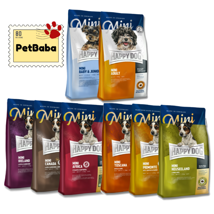 4kg HAPPY DOG MINI FIT&WELL (Baby Junior/ Adult) SENSIBLE