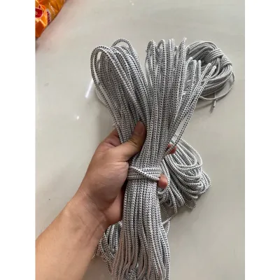 [2kg 140 mét] Dây dù size 3mm 4mm 5mm 6mm 7mm 8mm dù trắng cường lực