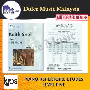 Kjos - Piano Repertoire Etudes - Level Five