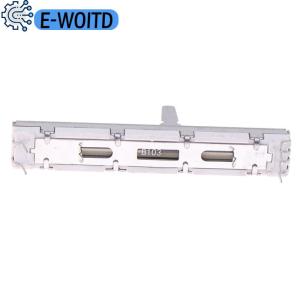 E-WOITD 1Pc For 60mm DJM 350 400 600 700 800 Push Fader Straight Slide Potentiometer DJ Mixer Stereo Fader Sliding Potentiometer