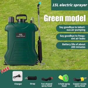 【HOT】15L Knapsack Electric Sprayer Rechargeable Automatic agricultural Power Sprayer Gardening Tool