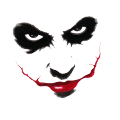 Cake Topper Birthday Joker DC villain Joker gratis custom nama. 