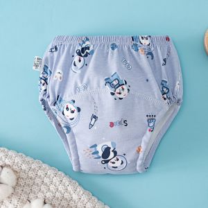 Hellomom 6 Layer Waterproof Reusable Cotton Baby Training Pants Infant Shorts Underwear Cloth Baby Diaper