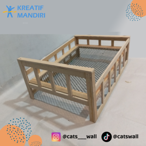 Ranjang Rajut Tipe Baby - DIY - Cats Wall - Cat Playground