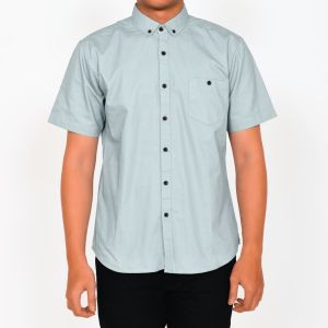 KEMEJA KERAH LENGAN PENDEK /MEMEJA PUTIH LENGAN PENDEK BAJU KERJA PRIA/KEMEJA CASUAL